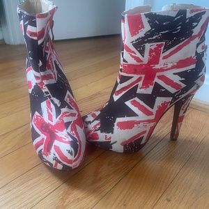 British Flag Booties